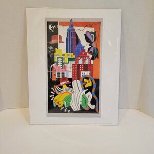 Stuart Davis VAGA NY Art Print New York Mural 1932 NEW McGraw Graphics
